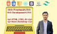 be your front end web developer for responsive website
