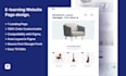 create modern website design and landing page UI UX design in figma