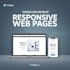 build responsive modern website using react or HTML CSS