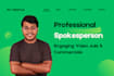 create bengali, hindi, and english green screen spokesperson and ugc videos