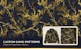 design custom seamless camouflage patterns for print