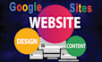 design business website on google sites
