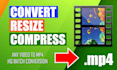 optimize your video to insta, facebook, tiktok or youtube