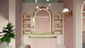 design a 3d interior decor for beauty salon, barber shop, clinic, spa, store