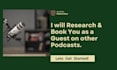 book you as a guest on other podcasts