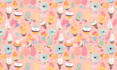 create cute vector seamless pattern
