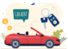 create a vehicle rental agreement
