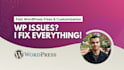 edit, fix or customize your wordpress using HTML, CSS or js