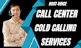 provide call center cold calling services to your business