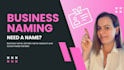create your business name and brand concept