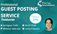 do real link building with high da blogger outreach service
