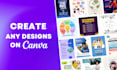 create visually appealing designs with canva