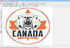 create woven labels design for machine in mucad software