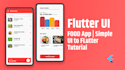 create a modern application page with flutter