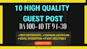 publish guest posts on high da with dofollow links