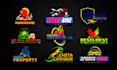 do 3 professional creative unique modern business 3d logo design