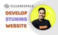 design and develop your squarespace website or redesign squarespace