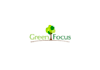design a growing popularity green focus logo