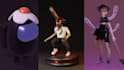 design a 3d stylized character in blender