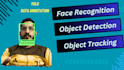 do face recognition, object detection, object tracking python