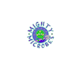 design acknowledged and trusted mighty microbe logo