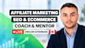 be affiliate marketing, SEO, shopify ecommerce consultant coach mentor expert
