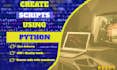 write a python script