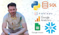 use sql python tableau power bi to give data insights