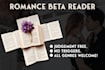 alpha or beta read your romance novel