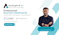 create professional dashboard using looker or tableau