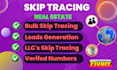 do real estate skip tracing and active cash buyers lists