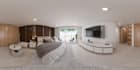 model and render in a 360 image