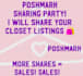 share your poshmark closet