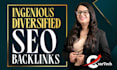 premium SEO backlinks service with high da link building