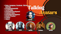 create talking avatar using a still image with text or audio