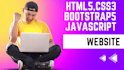 develop responsive website using html5 css3 bootstrap5