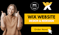 do wix website development using wix velo, wix code and databases