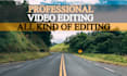 do professional video editing with high quality