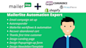 setup mailerlite integration, email automation, landing page, flows, funnel