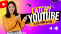 design attractive youtube thumbnail