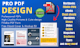 design pdfs, lead magnets, workbooks, guides, ebooks