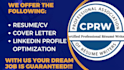 provide professional resume writing and cover letter, cv, data analyst, resume,