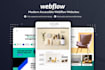 develop and design a custom webflow website