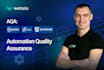 help with aqa, automated quality assurance aqa, cypress, jest and javascript