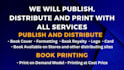 publish, distribute and print your book with all services