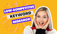do low competitive kgr kw research and competitors analysis