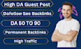 publish guest post high da guest post with permanent seo dofollow backlinks