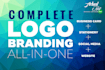 do a complete logo design branding for your business