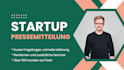 write a startup press release to boost visibility