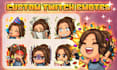 create custom twitch emotes sub badges